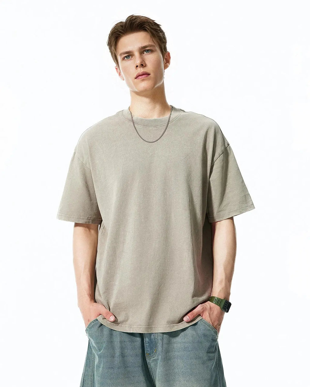 Snow Flakes Wash Tees | Flation Streetwear