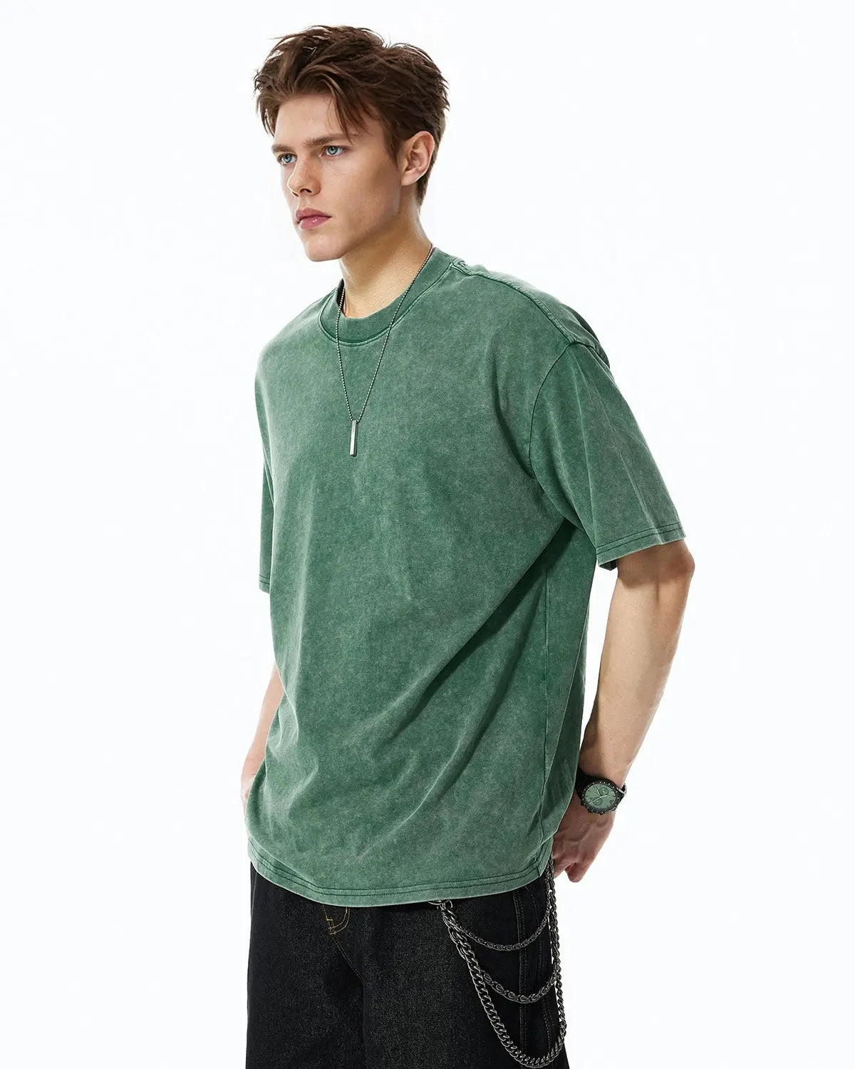 Snow Flakes Wash Tees | Flation Streetwear