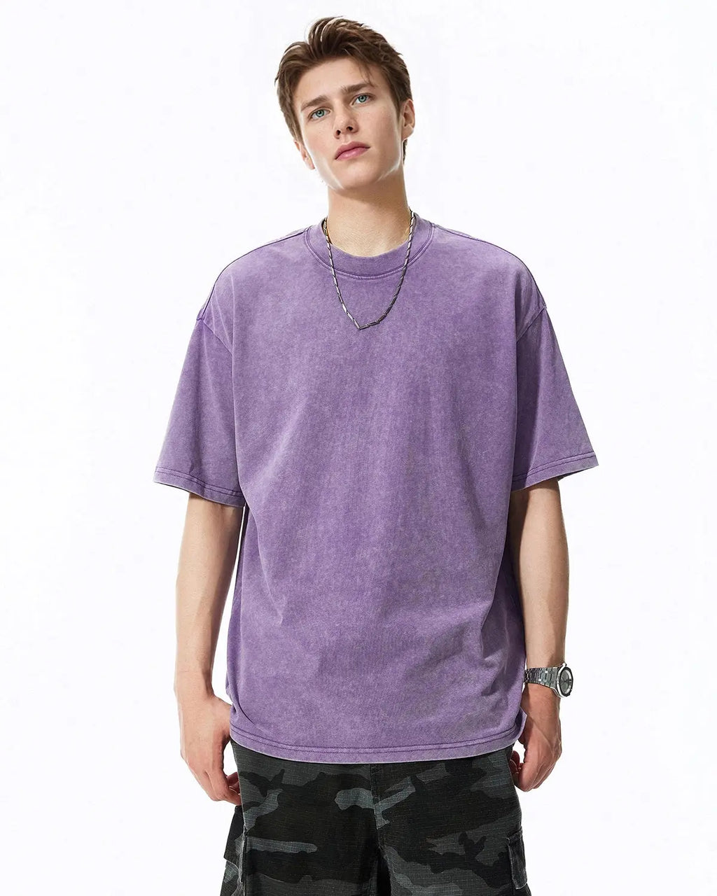 Snow Flakes Wash Tees | Flation Streetwear