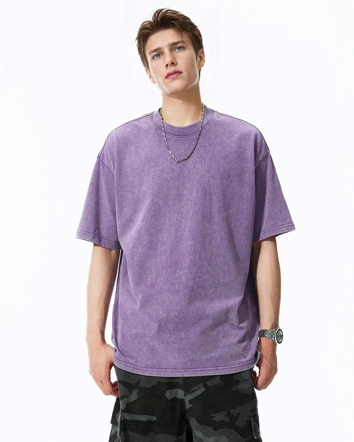 Snow Flakes Wash Tees | Flation Streetwear