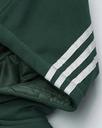 Gothic Striped Hooded Bomber Jacket  | Flation Streetwear
