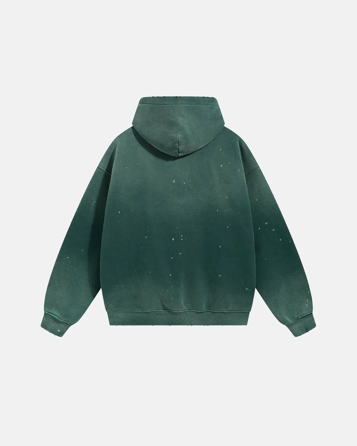 Acid Washed Ripped Fleece Hoodies | Flation Streetwear