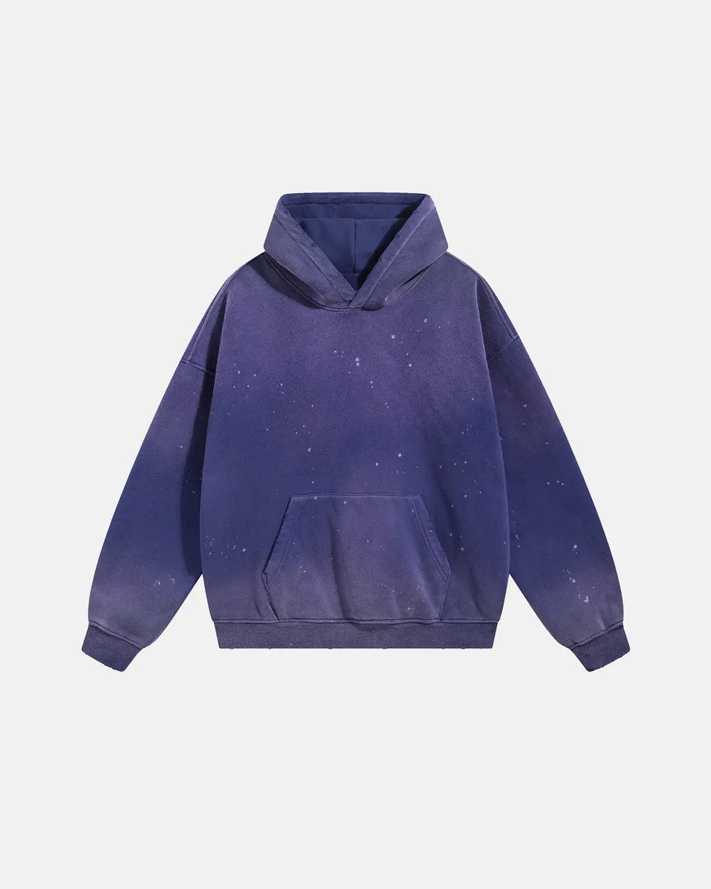 Acid Washed Ripped Fleece Hoodies | Flation Streetwear