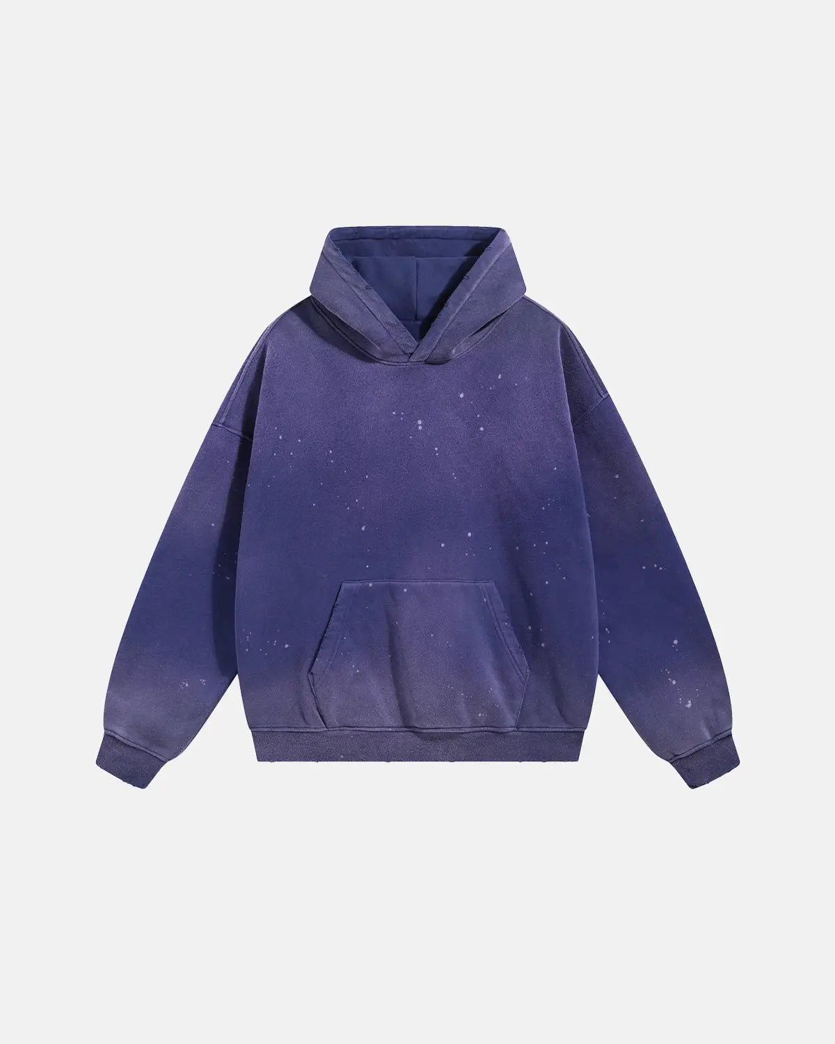Acid Washed Ripped Fleece Hoodies | Flation Streetwear