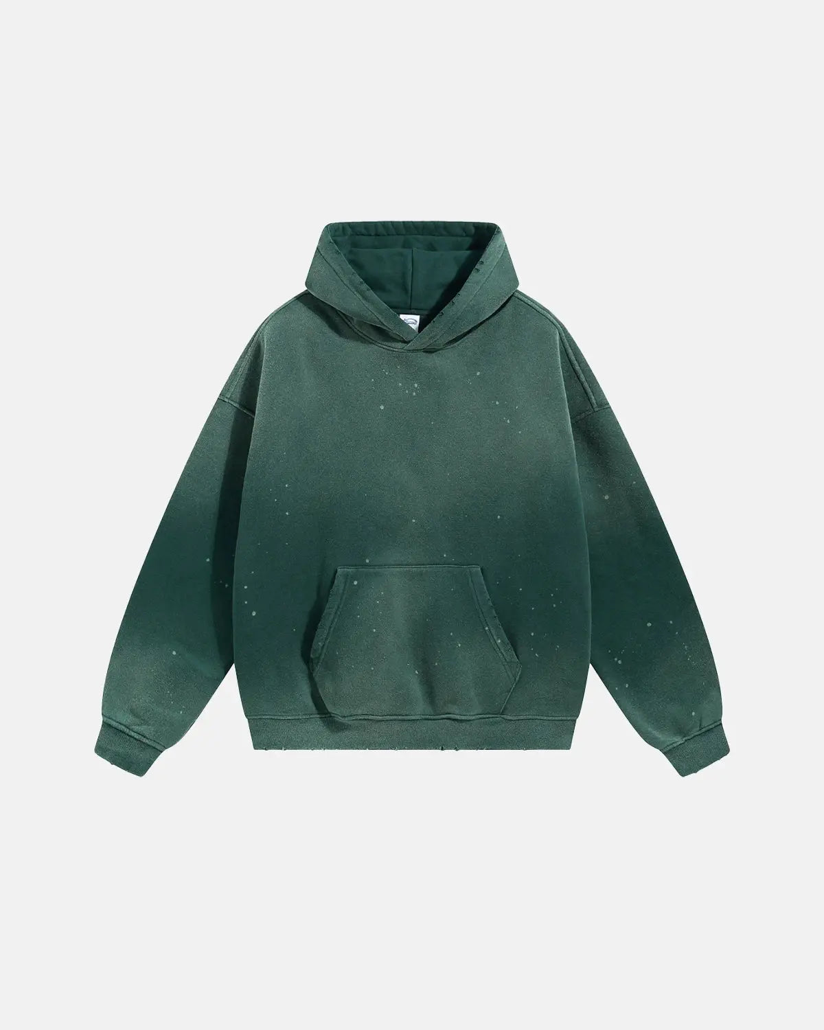 Acid Washed Ripped Fleece Hoodies | Flation Streetwear
