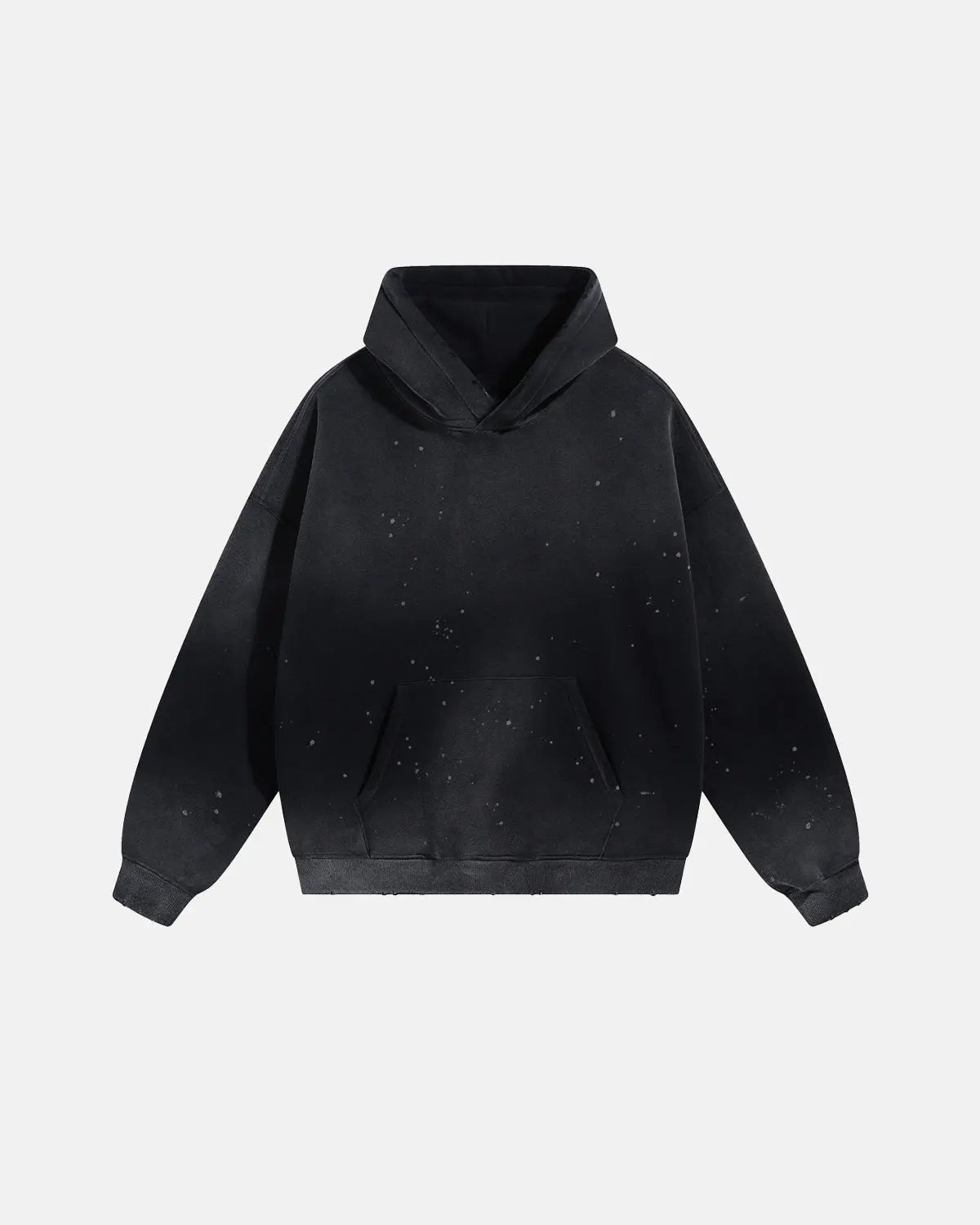 Acid Washed Ripped Fleece Hoodies | Flation Streetwear