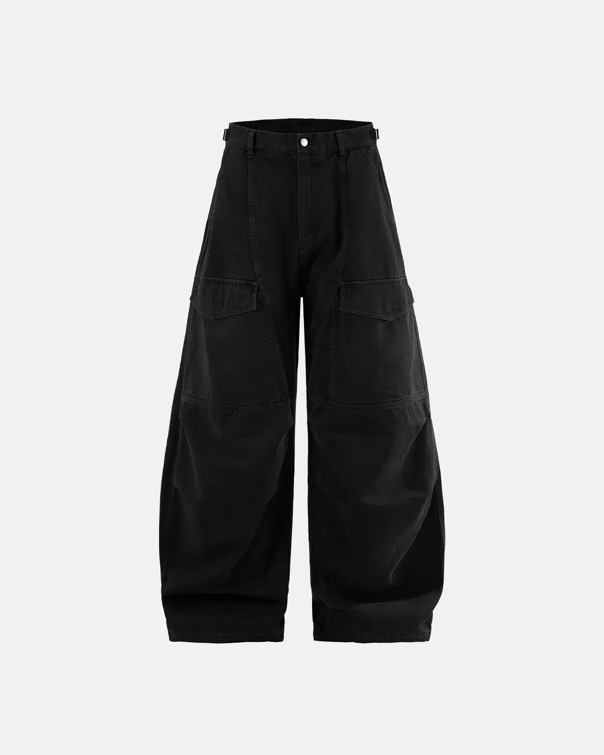 Multi Pockets Garment Washed Cargo Pants | Flation Streetwear