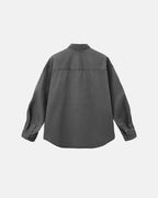 Acid Wash Cargo Shirt Jacket | Flation Streetwear