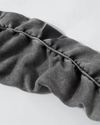Acid Washed Embroidery Zip Up Hoodies | Flation Streetwear
