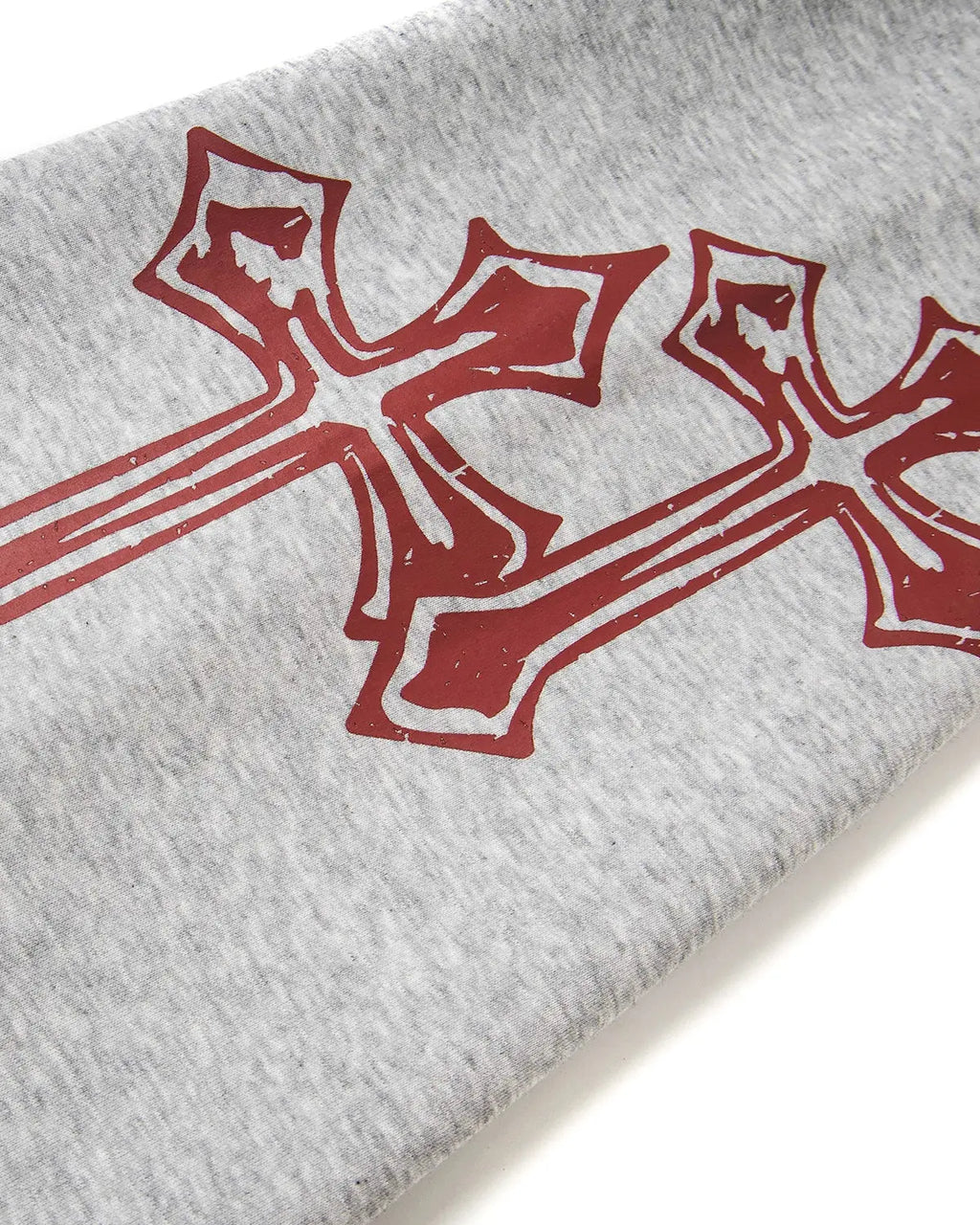 Cross Print Baggy Sweatpants | Flation Streetwear