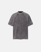 Deconstructed Washed Oversized T-Shirt | Flation Streetwear
