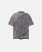 Deconstructed Washed Oversized T-Shirt | Flation Streetwear