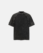 Deconstructed Washed Oversized T-Shirt | Flation Streetwear