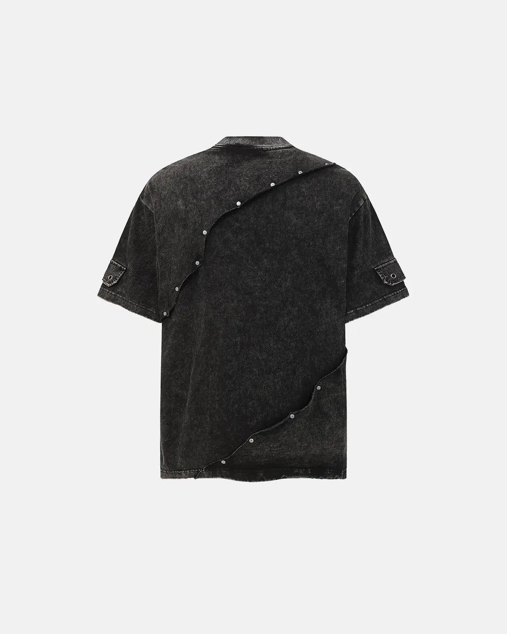 Deconstructed Washed Oversized T-Shirt | Flation Streetwear
