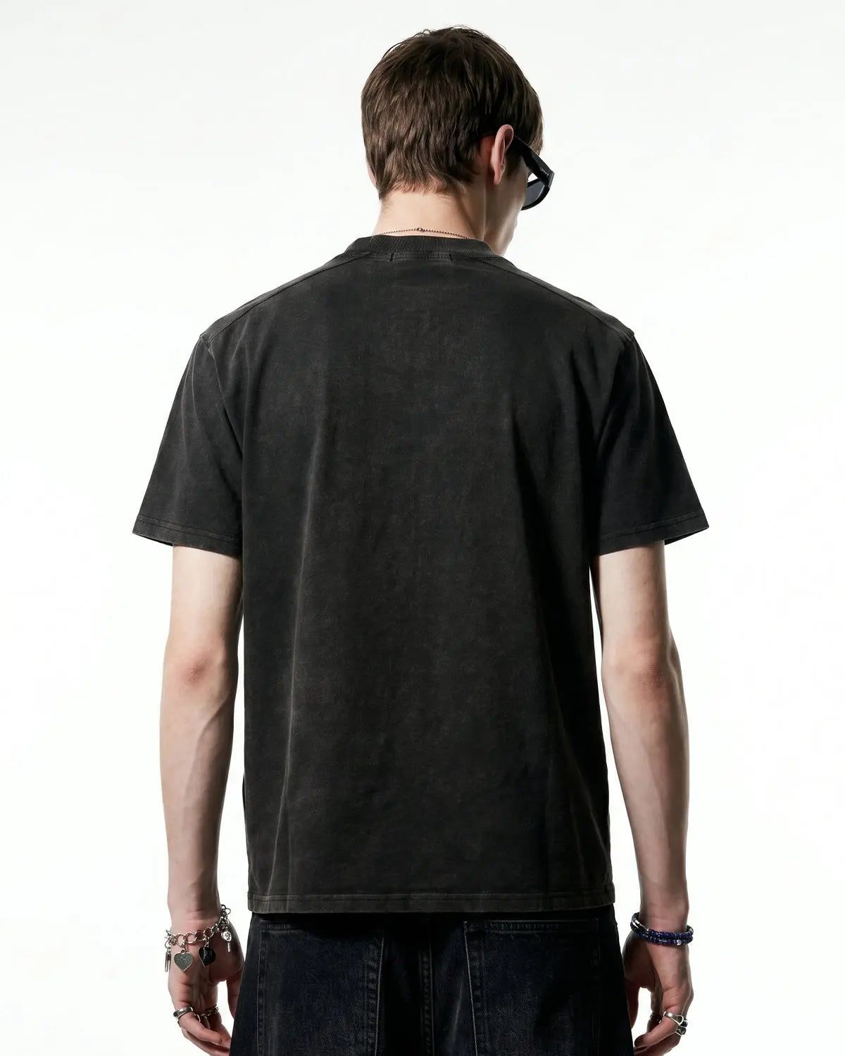 Distressed Spray Wash Graphic T-Shirt | Flation Streetwear