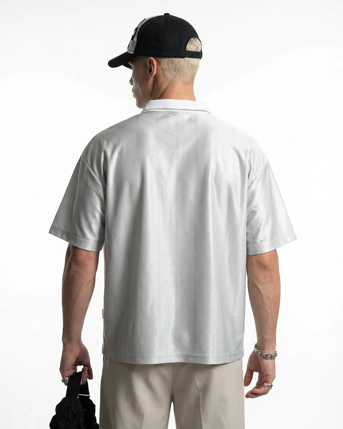 Vintage Striped Polo Jersey | Flation Streetwear