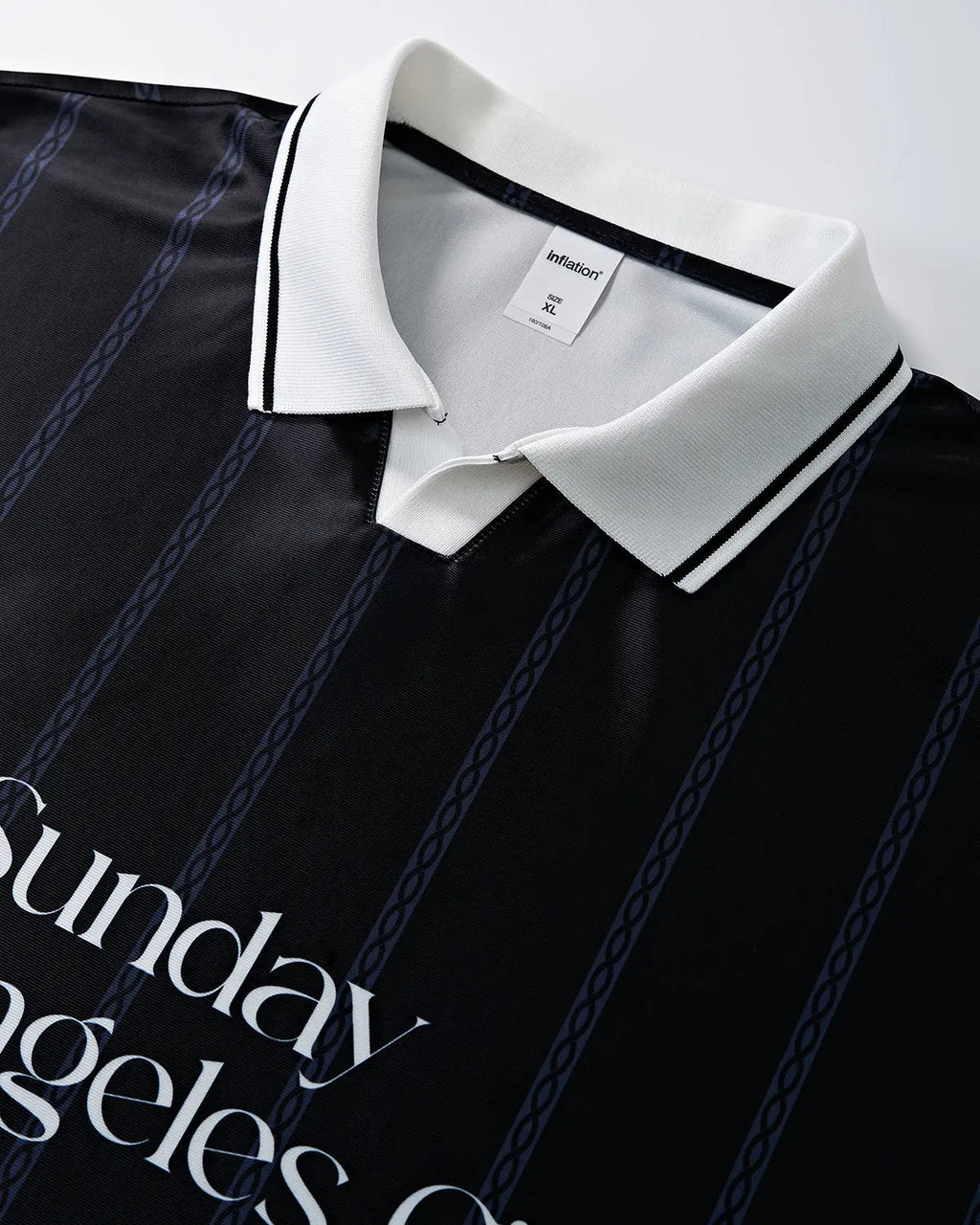 Vintage Striped Polo Jersey | Flation Streetwear