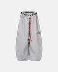 Baggy Wide Leg Sweatpants with Waistband | Flation Streetwear