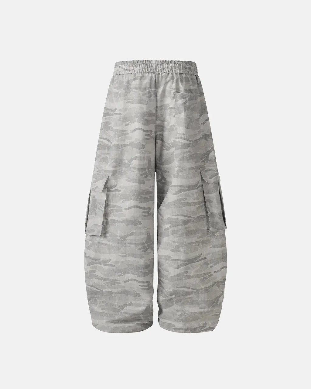 Camouflage Cargo Barrel Pants | Flation Streetwear