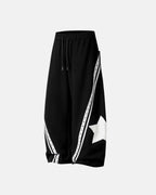 Contrast Patchwork Barrel Sweatpants | Flation Streetwear