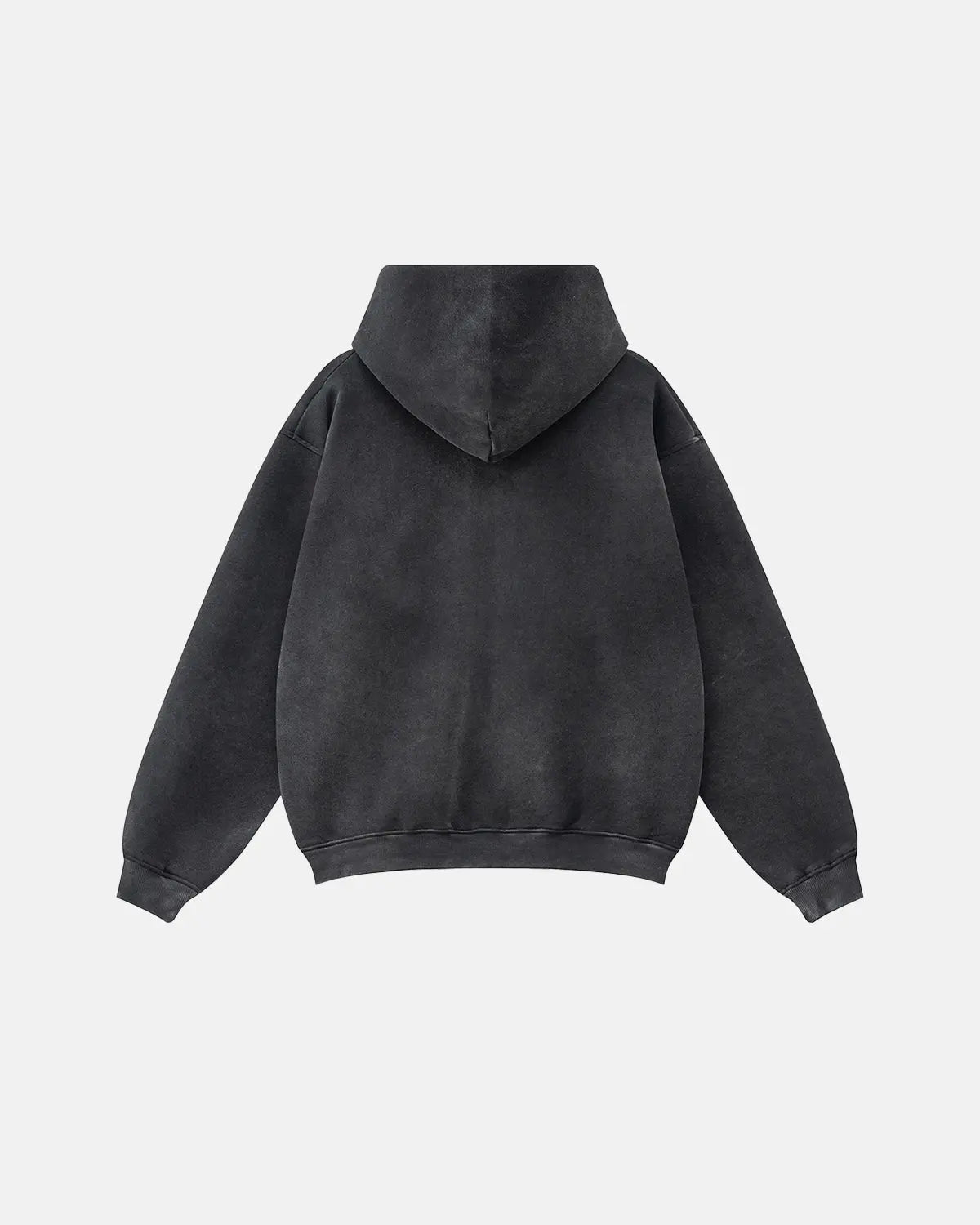 Flation Washed Graphic Zip Up Hoodies