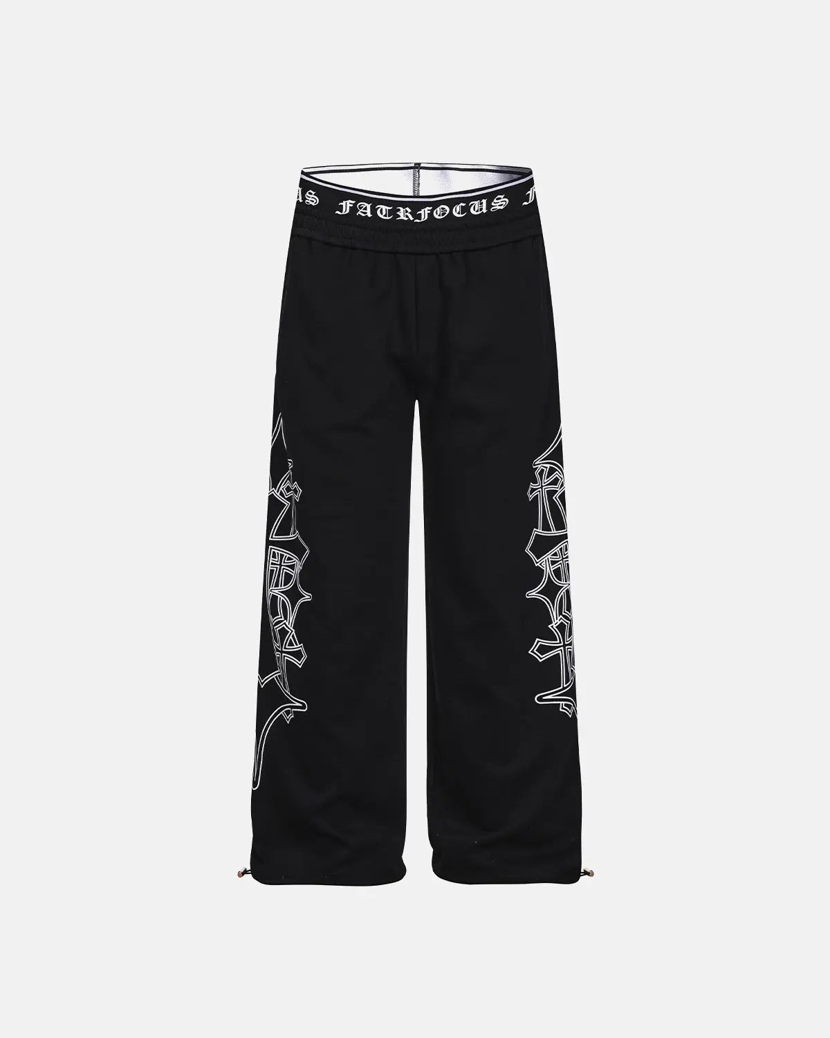 Gothic Layered Baggy Sweatpants | Flation Streetwear