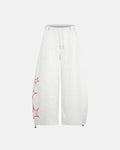 Gothic Script Baggy Sweatpants | Flation Streetwear