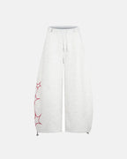 Gothic Script Baggy Sweatpants | Flation Streetwear