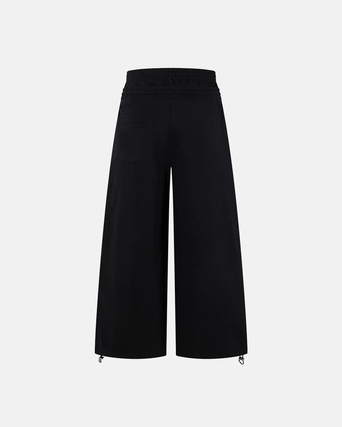 Layered Waist Baggy Wide Leg Sweatpants | Flation Streetwear