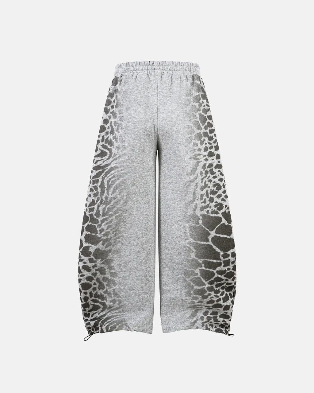 Leopard Graphic Barrel Sweatpants | Flation Streetwear