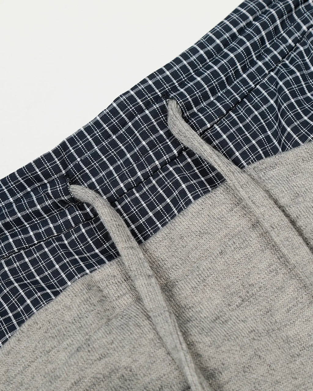 Plaid Layered Baggy Sweat pants | Flation Streetwear