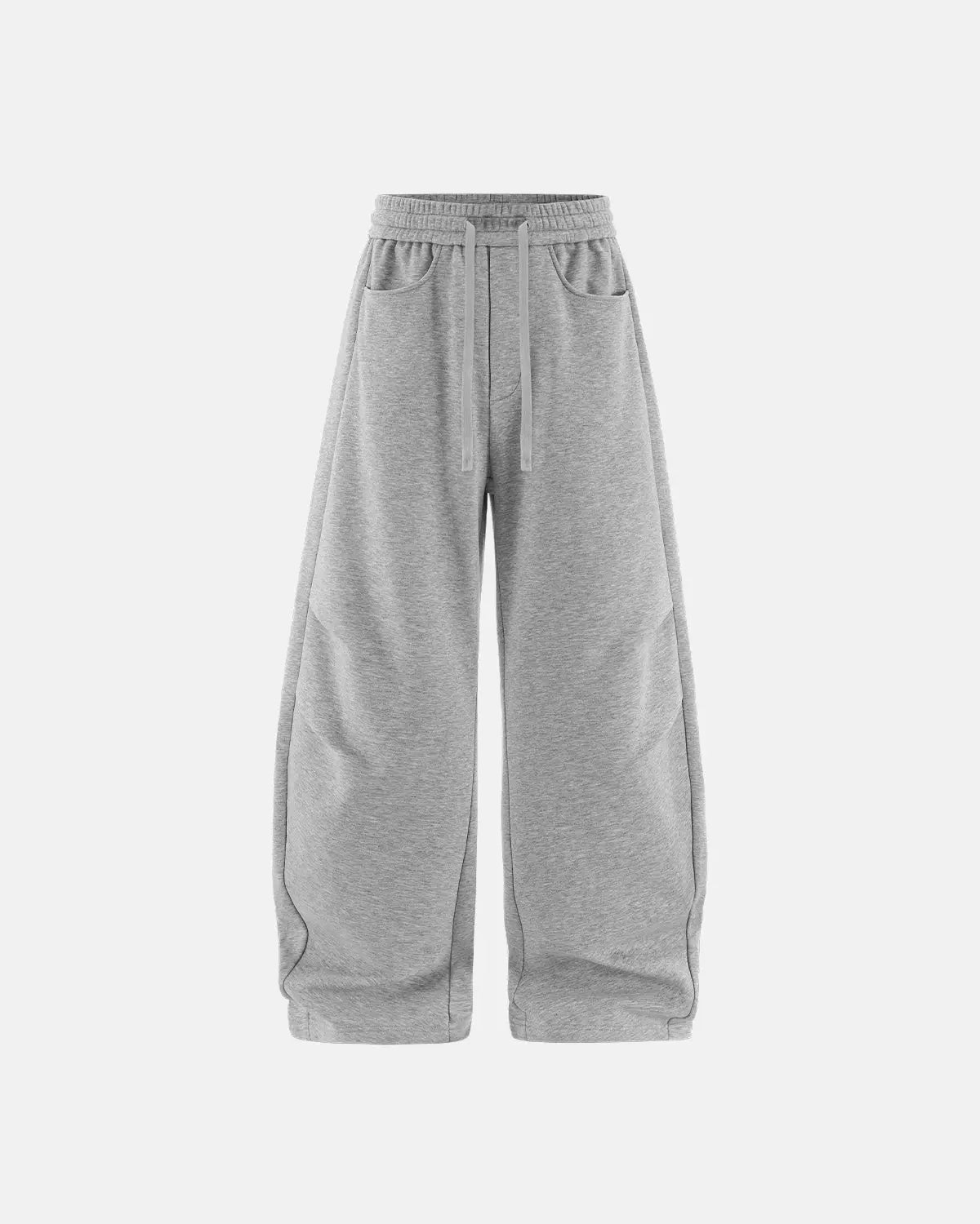 Solid Color Fleece Barrel Sweatpant | Flation Streetwear
