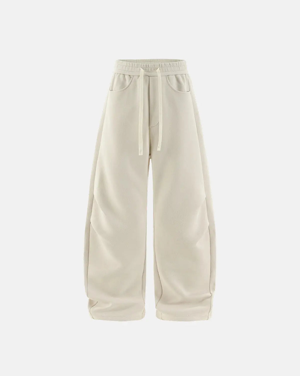 Solid Color Fleece Barrel Sweatpant | Flation Streetwear