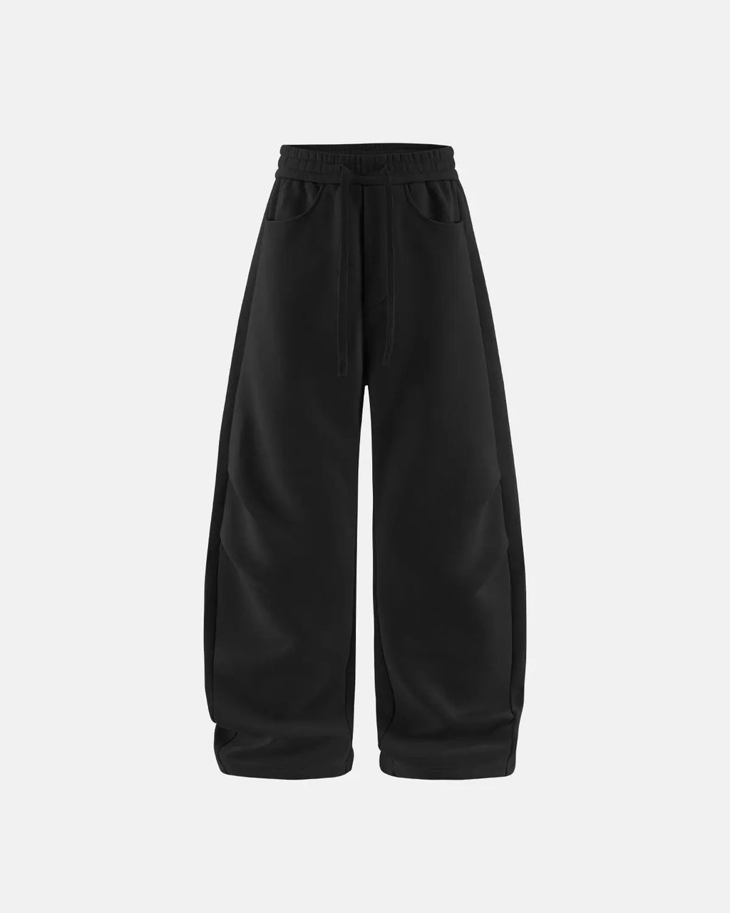 Solid Color Fleece Barrel Sweatpant | Flation Streetwear