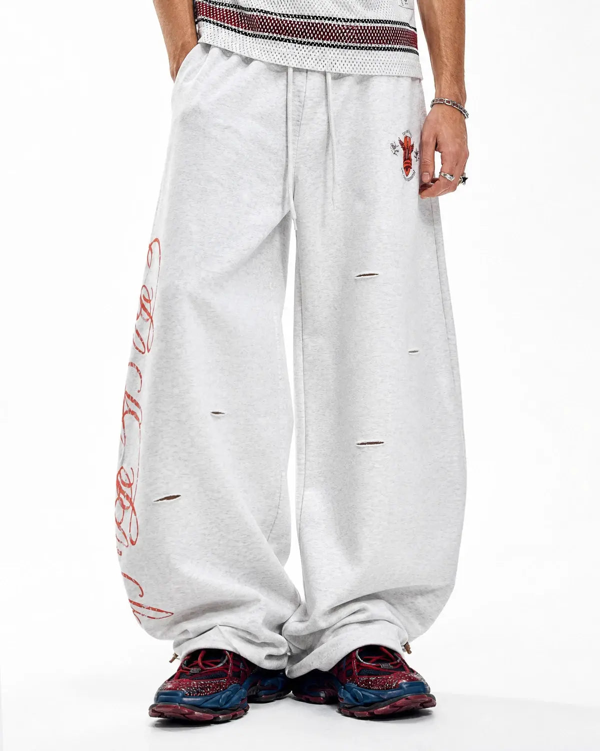 Vintage Washed Barrel Sweatpants | Flation Streetwear