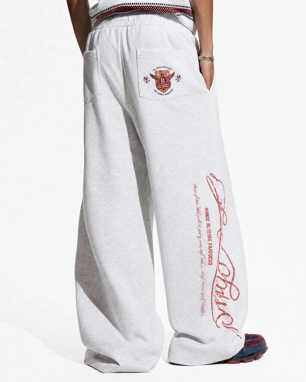 Vintage Washed Barrel Sweatpants | Flation Streetwear