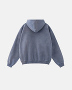 Graffiti Print Acid Washed Fleece Hoodies | Flation Streetwear