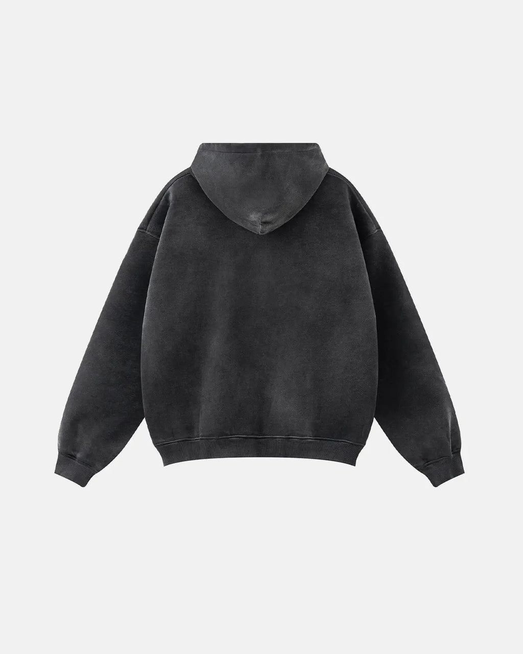 Graffiti Print Acid Washed Fleece Hoodies | Flation Streetwear