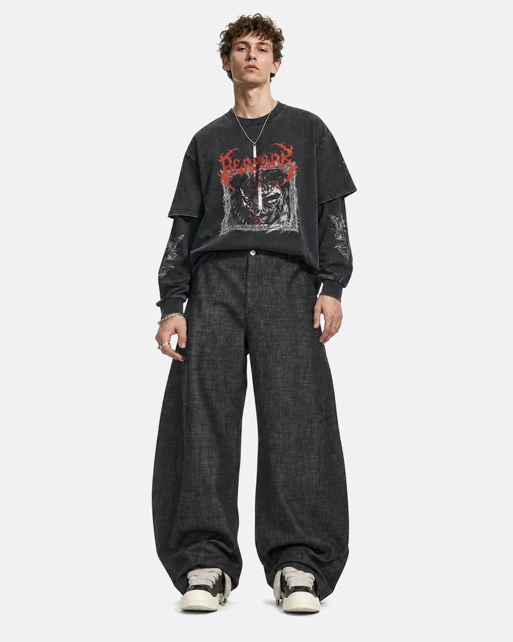 Lightweight Raw Barrel Jeans | Flation Streetwear