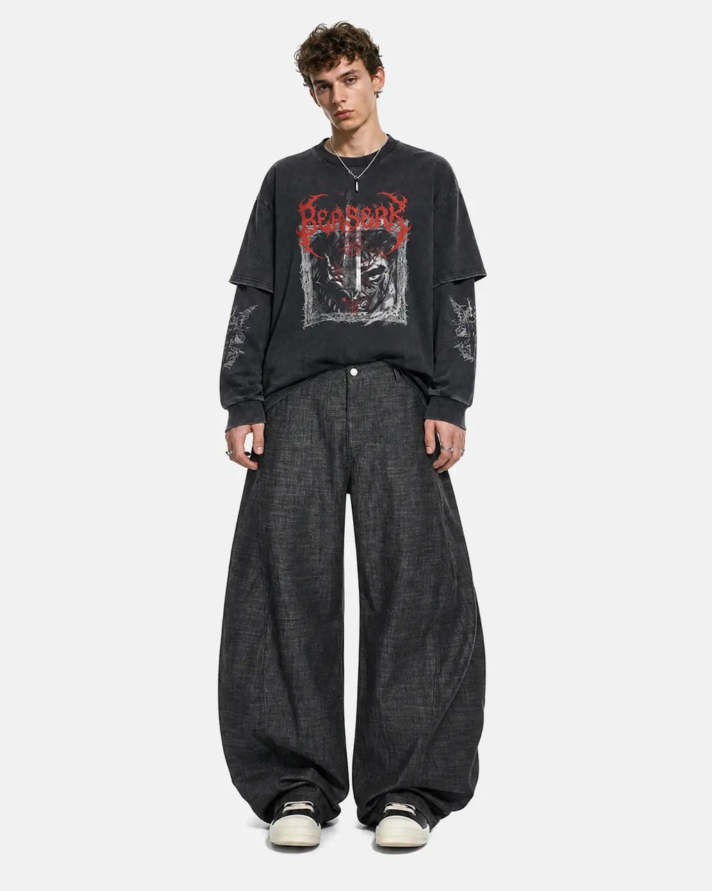 Lightweight Raw Barrel Jeans | Flation Streetwear
