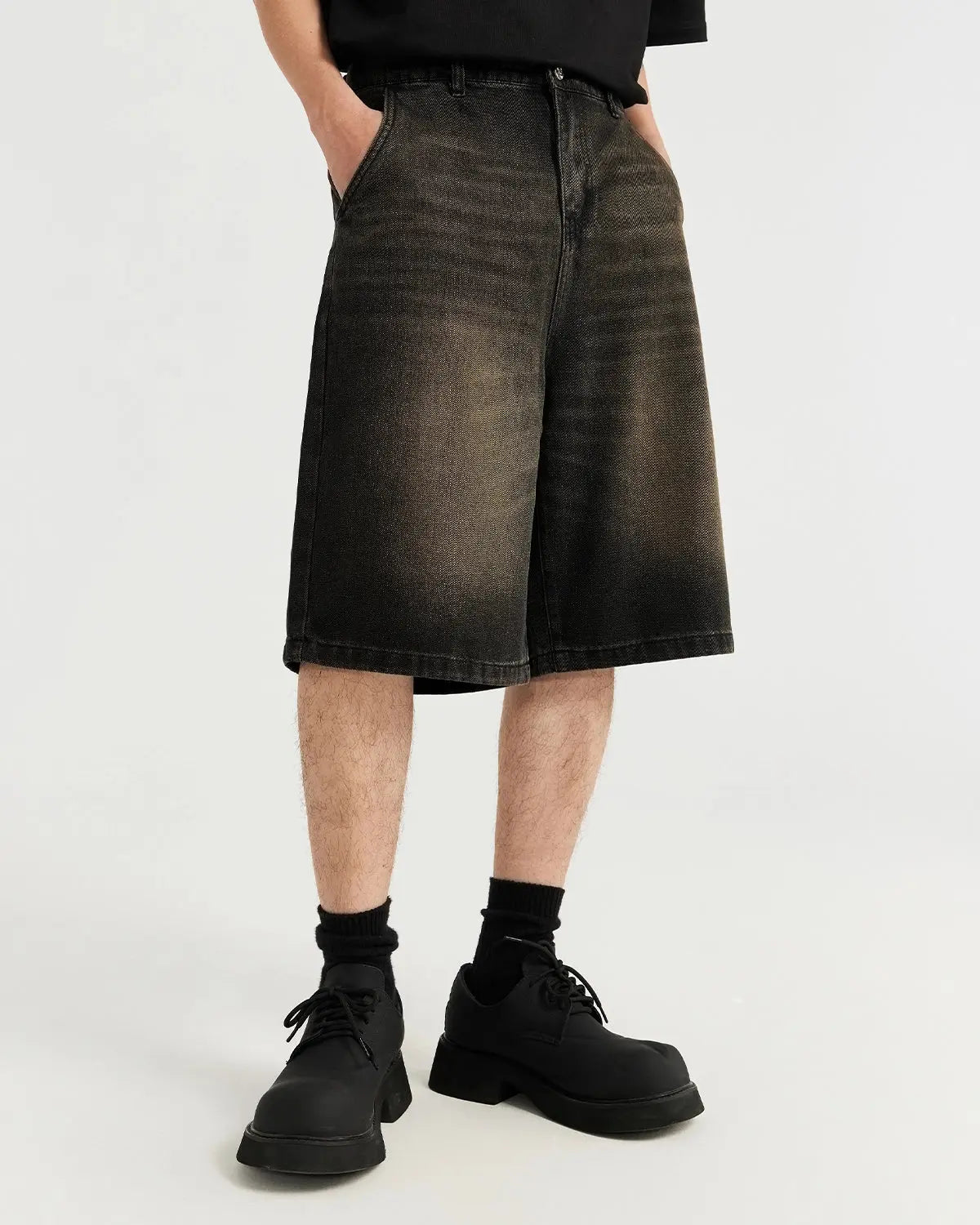 Retro Washed Jorts | Flation Streetwear