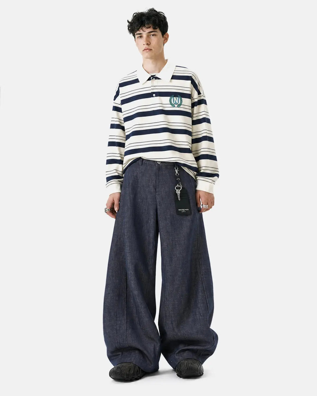 Lightweight Structured Barrel Jeans | Flation Streetwear