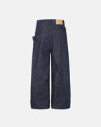 Asymmetric Wrap Waist Baggy Jeans | Flation Streetwear