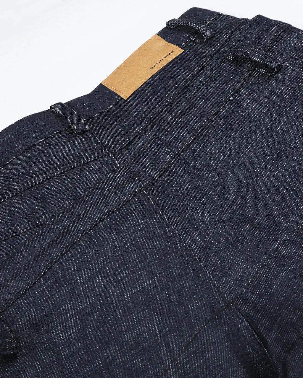 Asymmetric Wrap Waist Baggy Jeans | Flation Streetwear