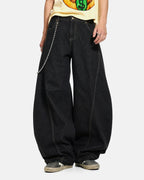 Raw Color Super Baggy Jeans | Flation Streetwear