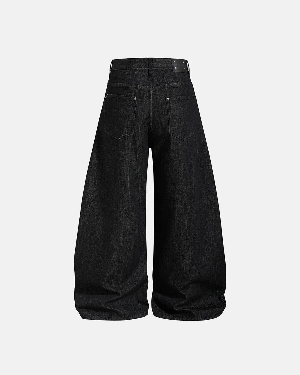 Metal Eyelet Chain Barrel Jeans | Flation Streetwear