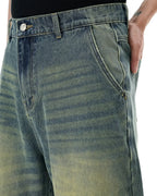 Retro Washed Denim Shorts | Flation Streetwear