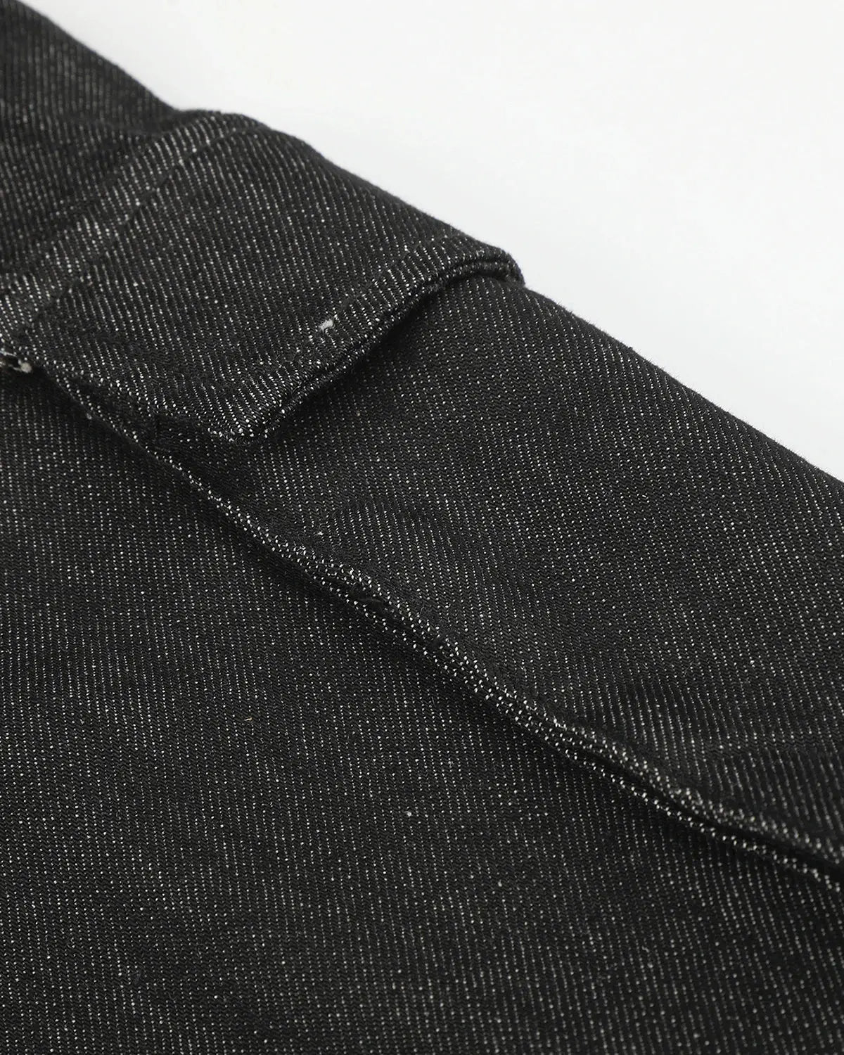 Black Cargo Longline Jorts | Flation Streetwear