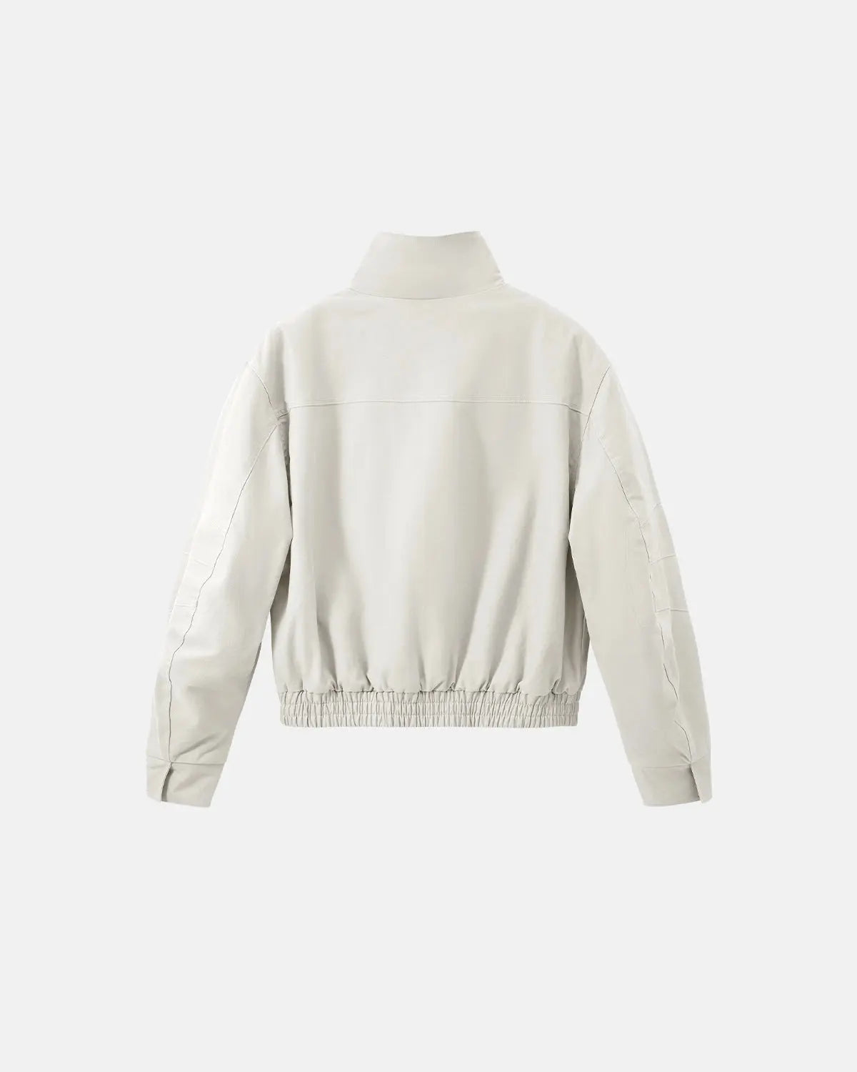 Faux Shearling Lining Lambswool Jacket | Flation Streetwear