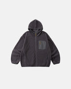 Lightweight Wave Fleece Zip Up Jacket | Flation Streetwear